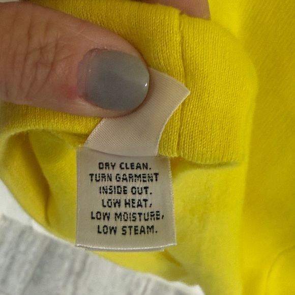 St. John Bright Yellow Asymmetrical Dress - Picture 11 of 15